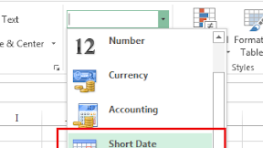 2 Cara Mengatur Format Cell Kedalam Bentuk Tanggal Dalam Microsoft Excel